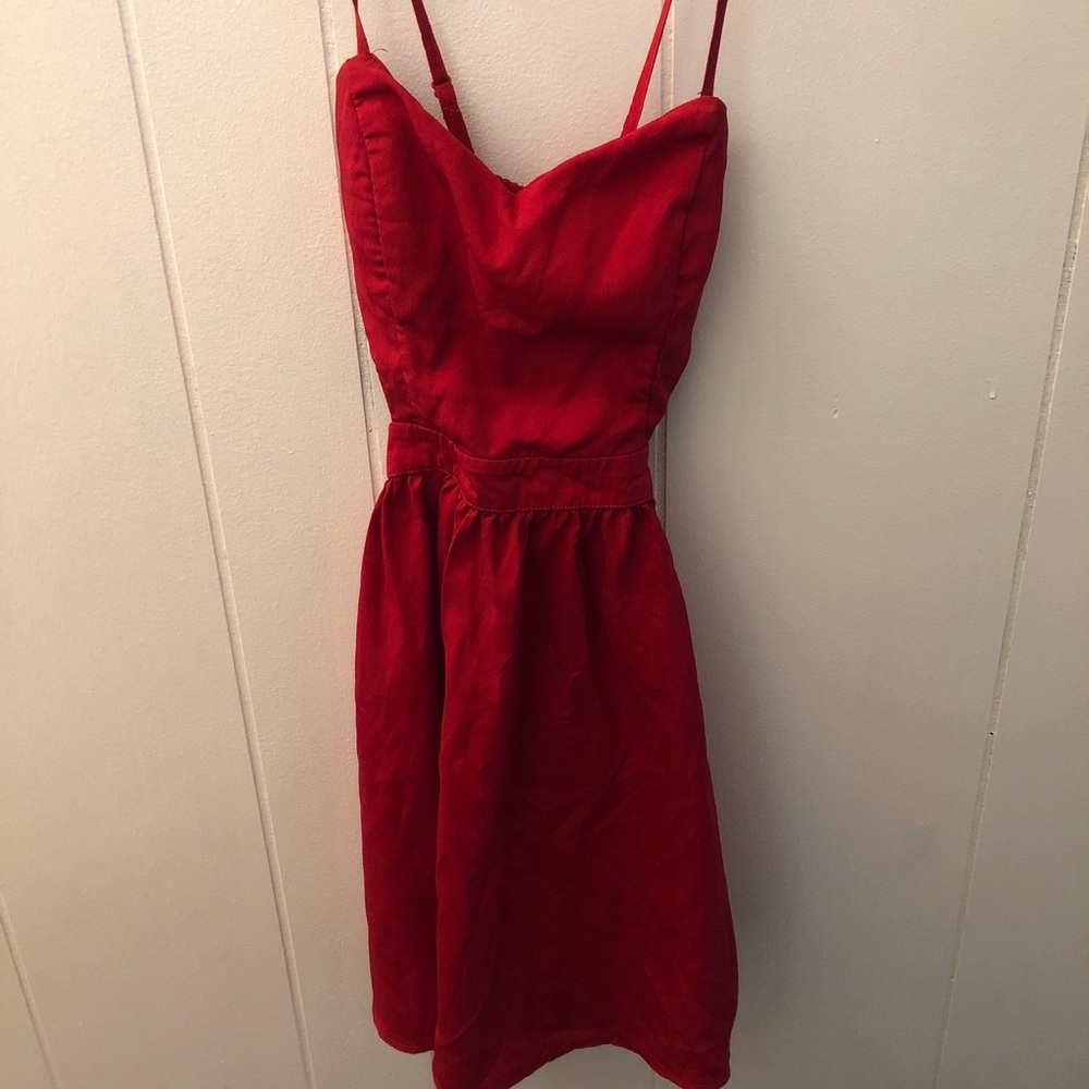 Red Wetseal dress